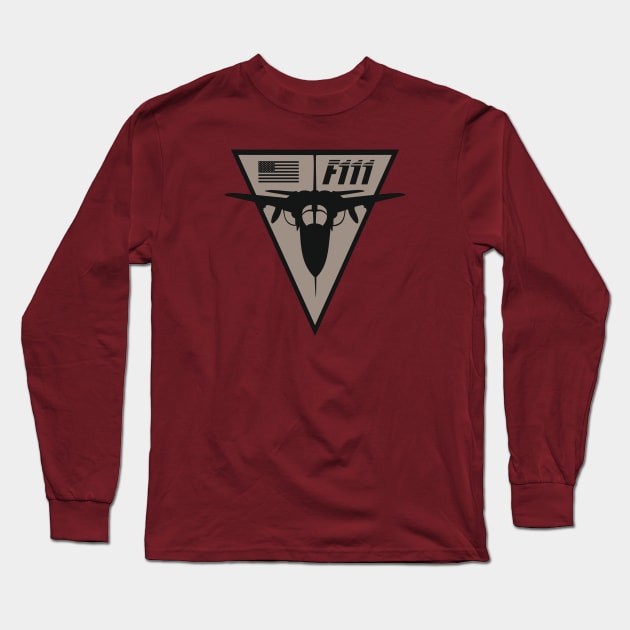 F-111 Aardvark (subdued) Long Sleeve T-Shirt by TCP